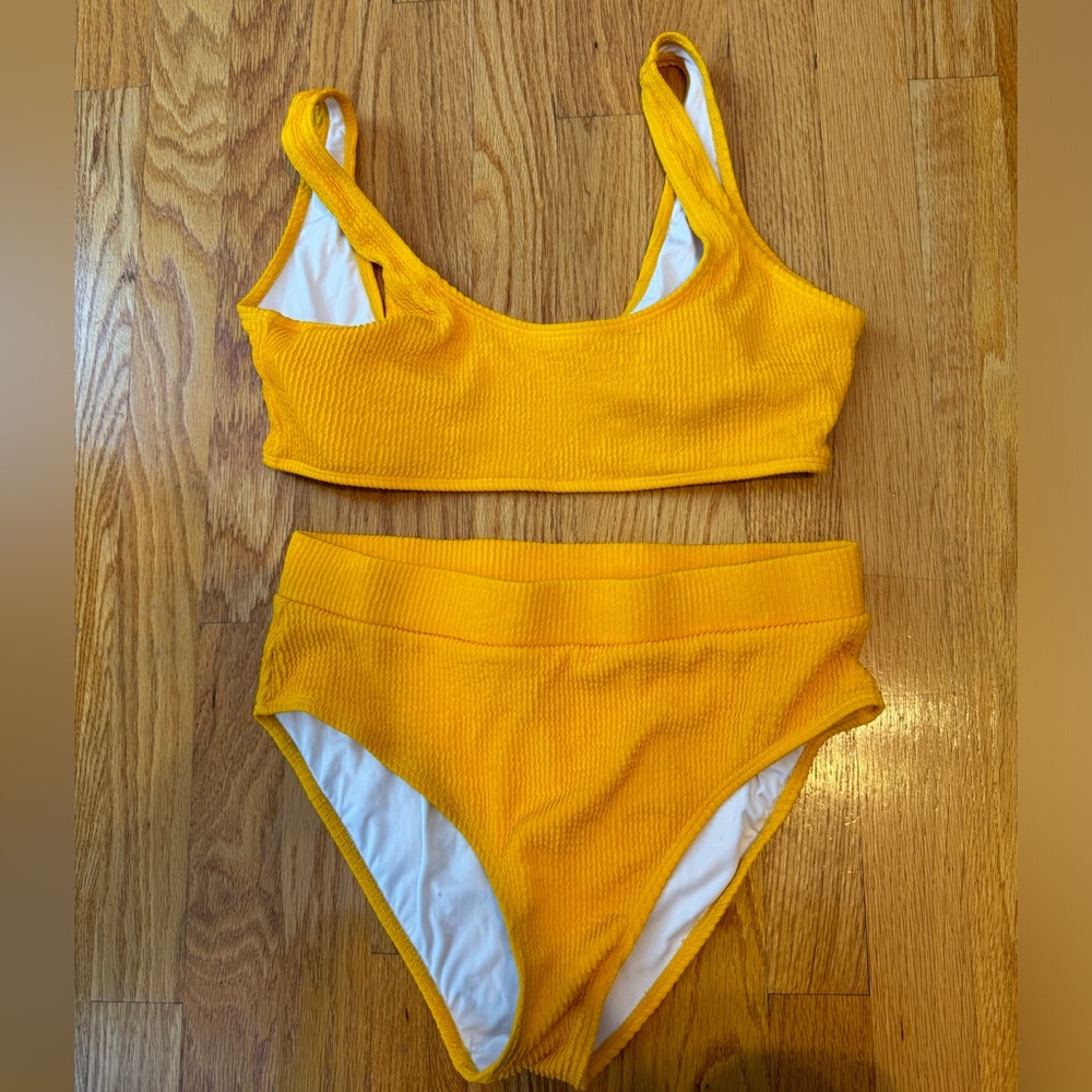 Bright orange Bikini